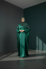 Emerald Flow Abaya