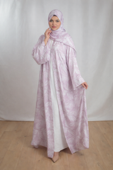Open chiffon abaya