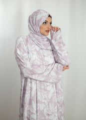 Open chiffon abaya