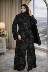 Noir abaya