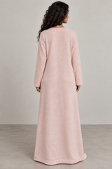 Pink jumper dress