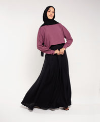 Layered Abaya