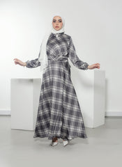 Charcoal Chequered