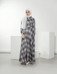 Charcoal Chequered