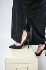 Maxi Jumper Dress in Black