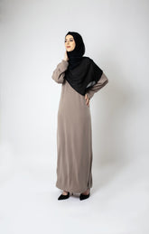 Maxi Jumper Dress in Stone