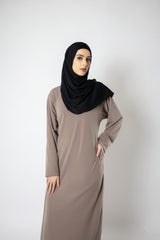 Maxi Jumper Dress in Stone