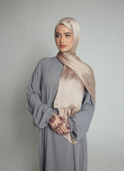 Sultana Plain Abaya in Greys