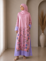 Floral Summer Lawn Kaftan