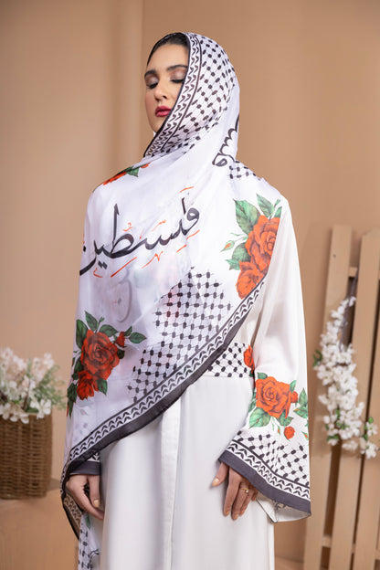 Delicate Rose Abaya