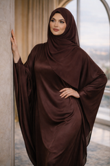 Chocolate glaze kaftan
