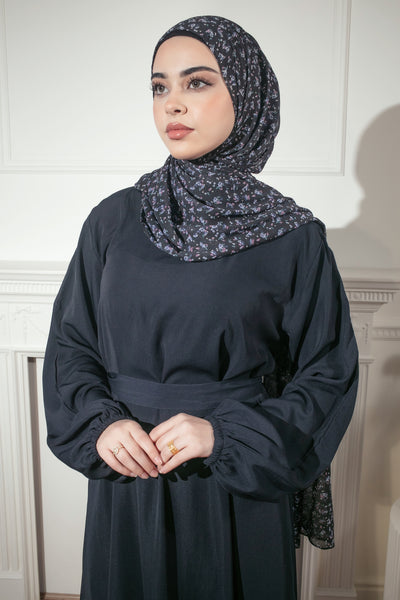 Nusrat Flowy Abaya Dress | Premium Soft Fabric with Pockets