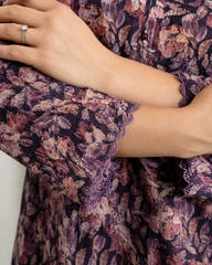 Mauve bloom set