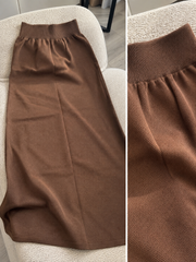 Knitted skirt set