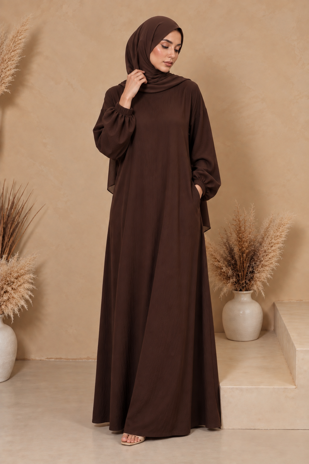Plain abaya