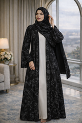 Noir abaya