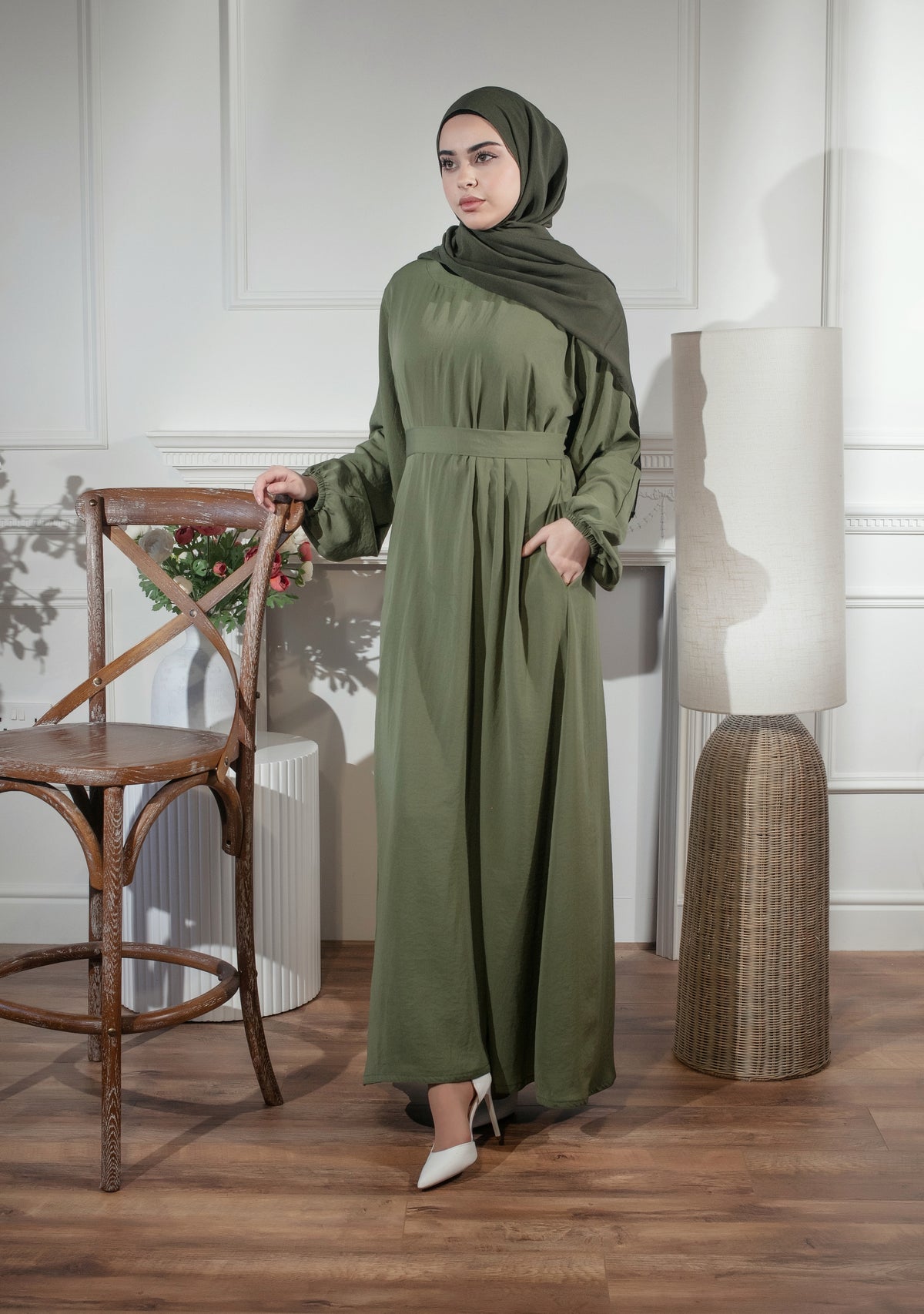 Sage Abaya