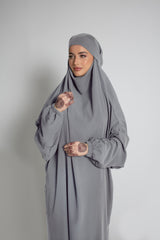 1 Piece in Light Grey