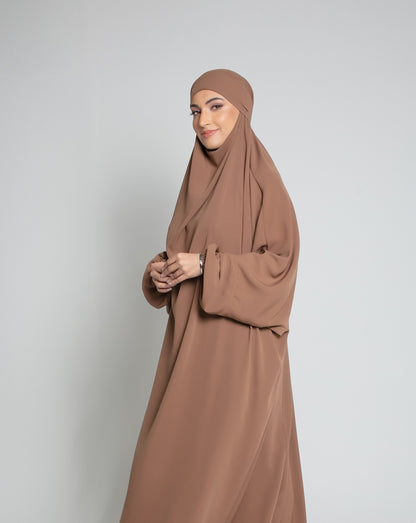 2 Piece Jilbab in Camel