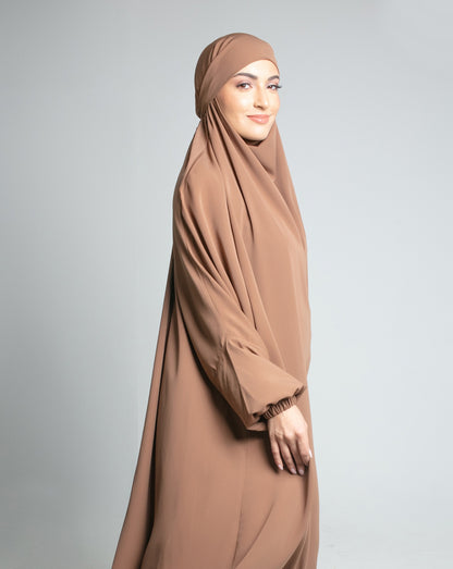 2 Piece Jilbab in Camel