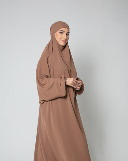 2 Piece Jilbab in Camel