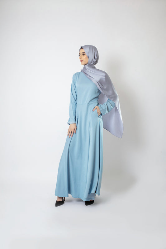 Aliya Maxi Dress in Blue