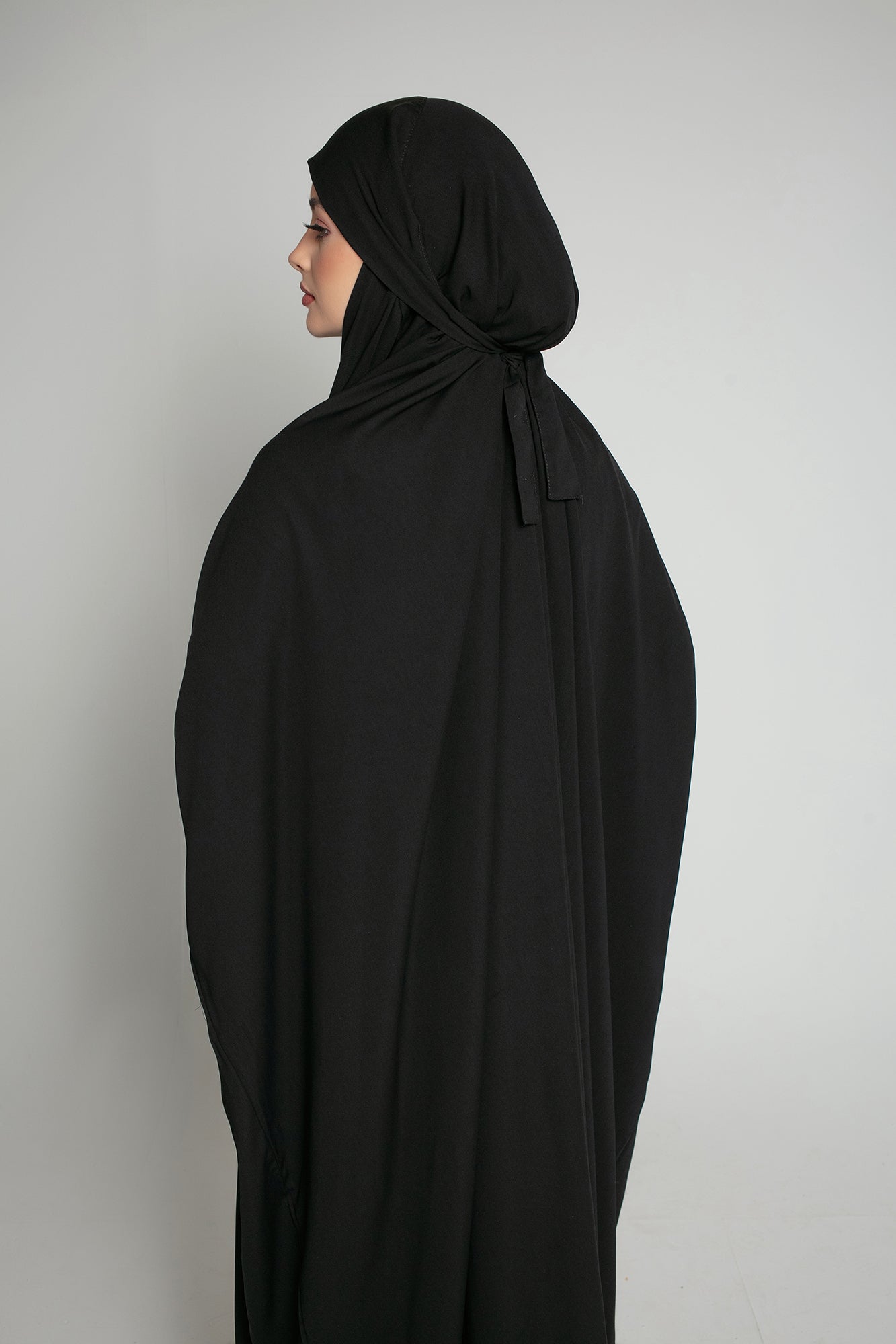 2 Piece Jilbab in Black